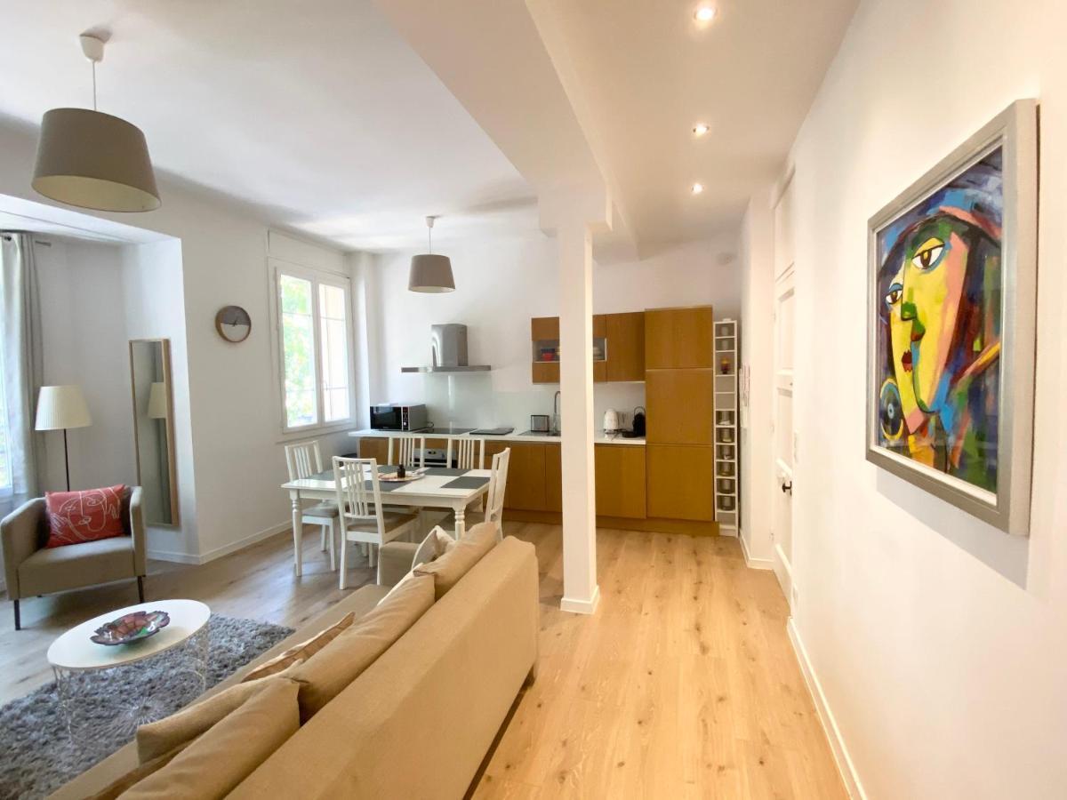 Stylish Two-Bedroom Apartment -Stayinantibes - 5 Soleau Bagian luar foto